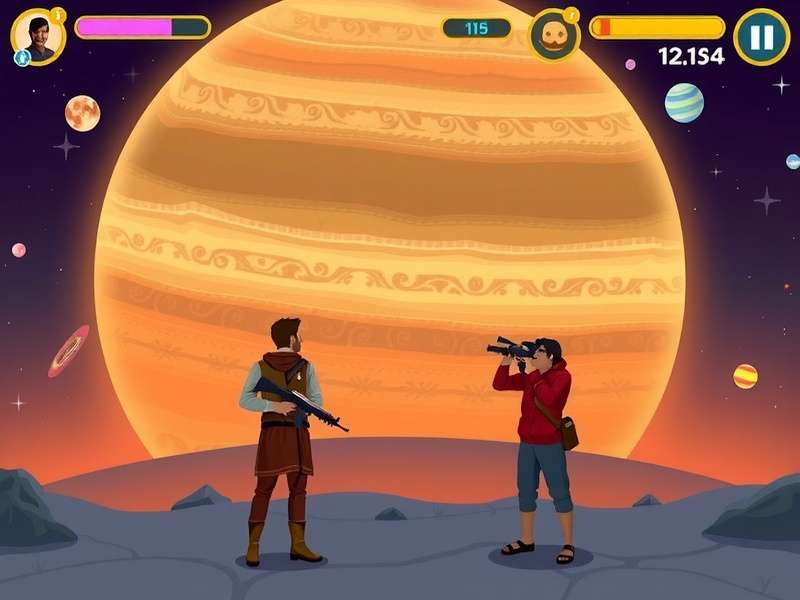 Cosmic Voyager Venus Quest gameplay screenshot